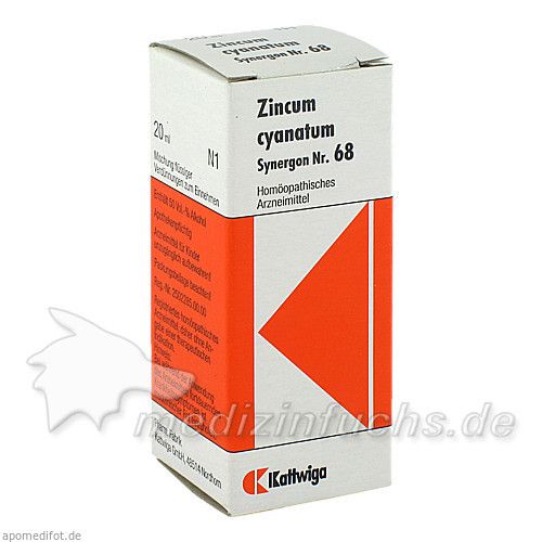 SYNERGON KOMPL ZINC CYA 68, 20 ML